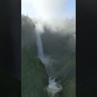 helmcken falls in wells grey